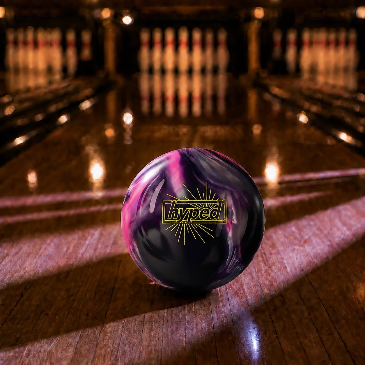 Boule ROTO GRIP HYPED HYBRID - Bowling Stars