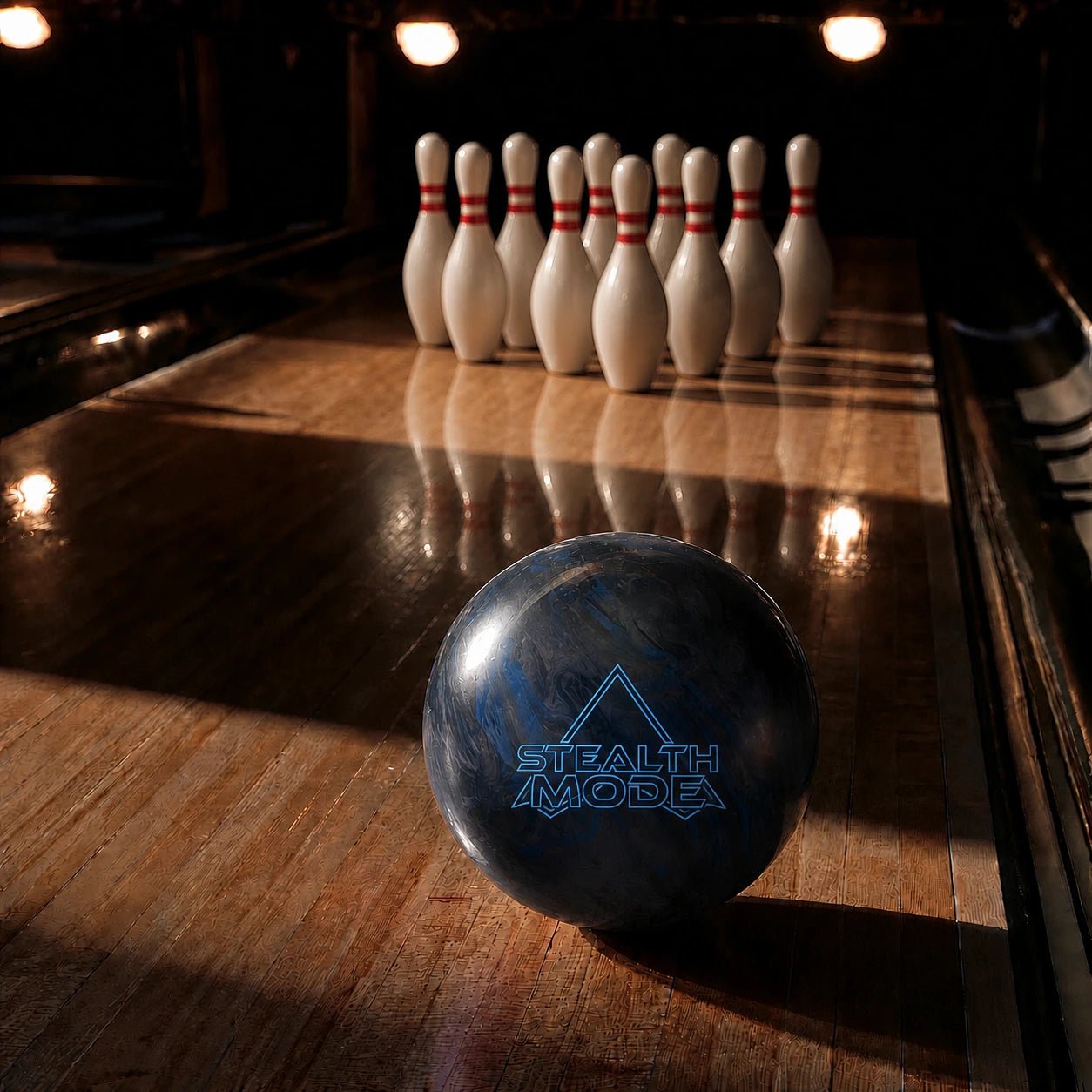 Boule TRACK STEALTH MODE HYBRID - Bowling Stars