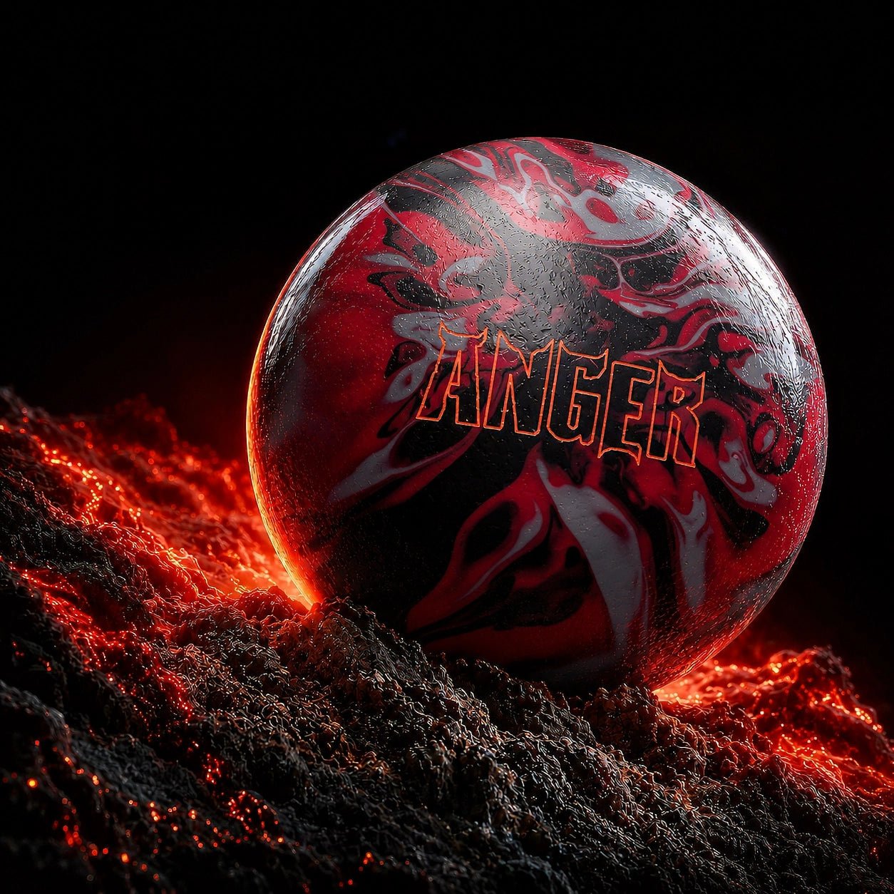 Bal ANGER SOLID - Bowling Stars