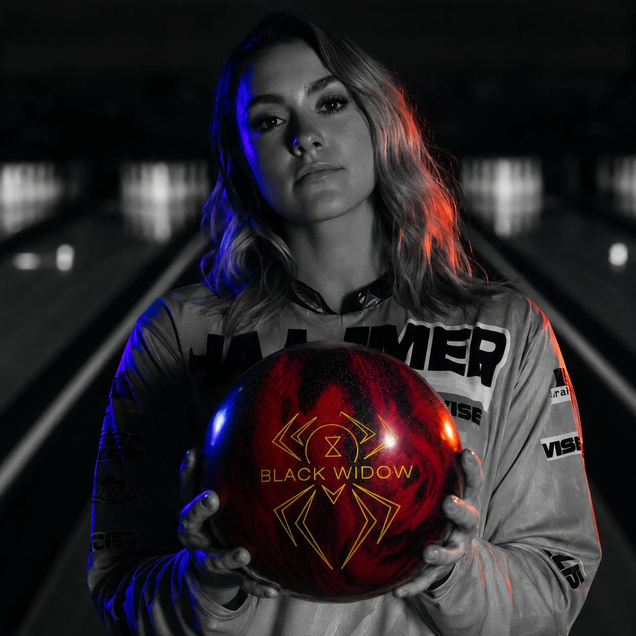 Boule BLACK WIDOW 2.0 HYBRID - Bowling Stars