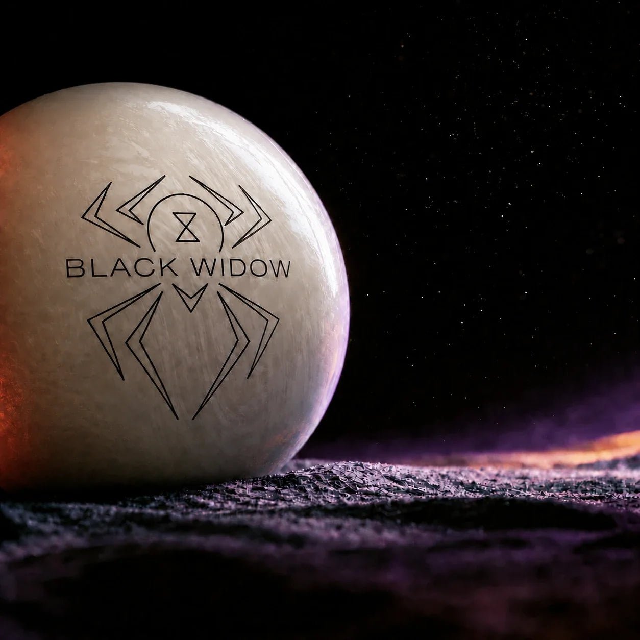 Boule BLACK WIDOW GHOST PEARL HAMMER - Bowling Stars
