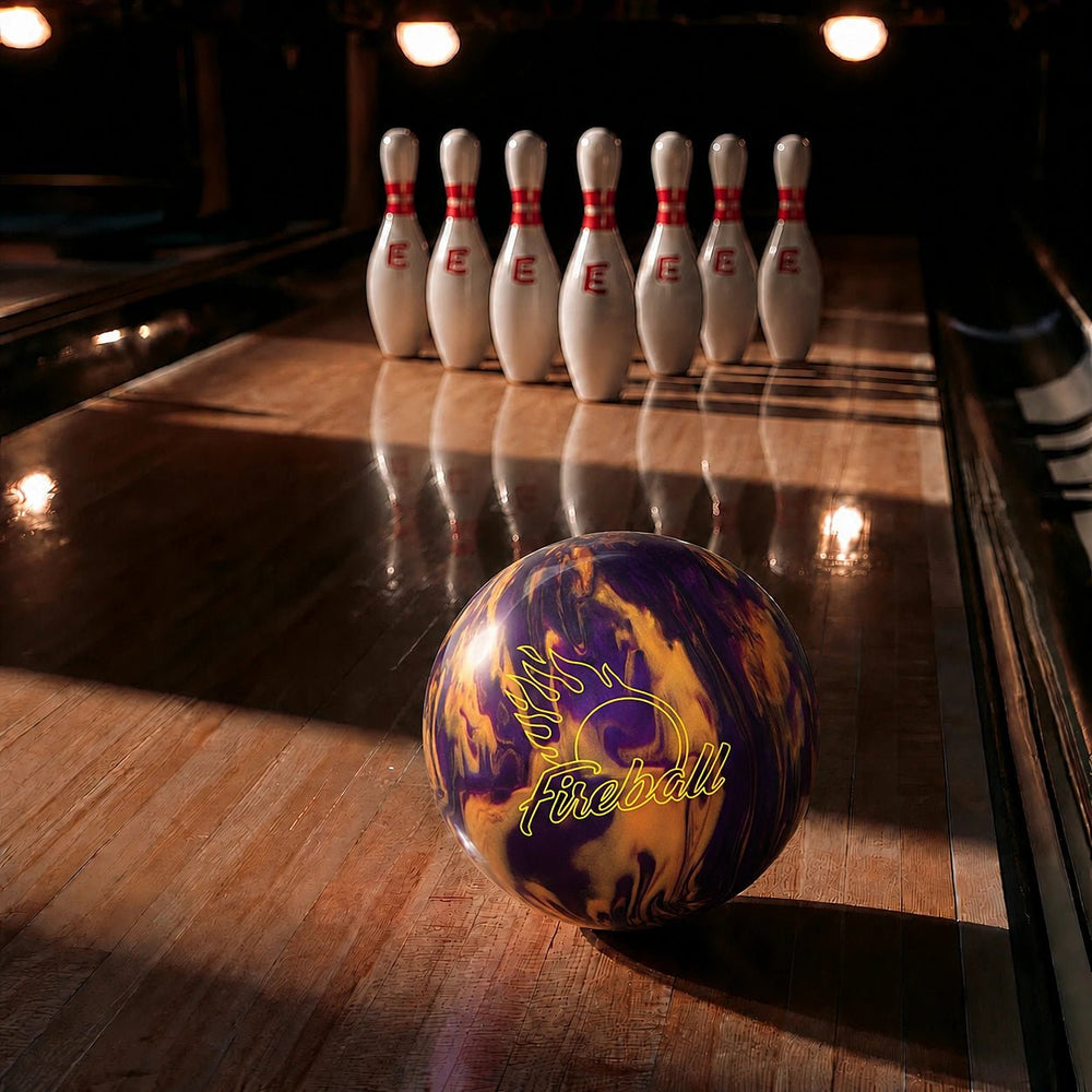Kula Blaze Strike Fioletowy/Złoty - Bowling Stars