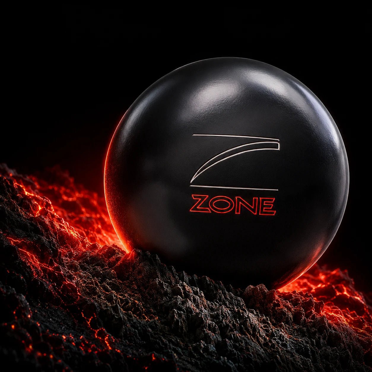 Boule BRUNSWICK DANGER ZONE BLACK SOLID - Bowling Stars