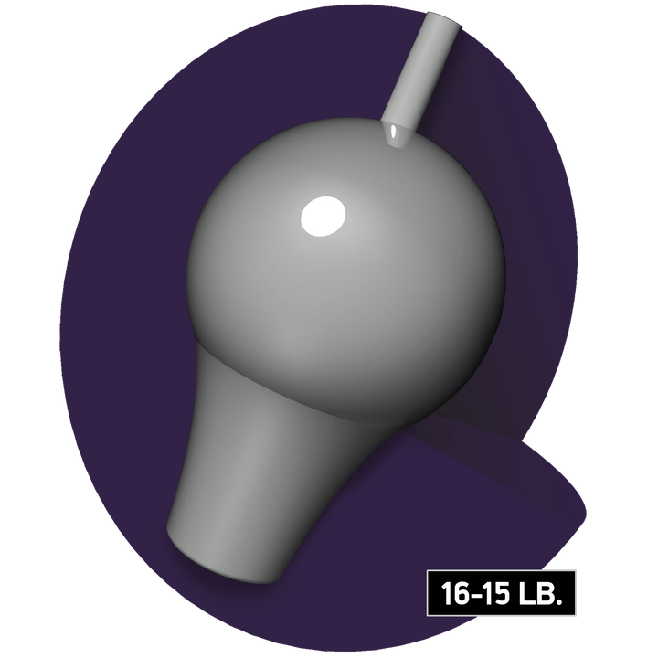 Boule BRUNSWICK PURPLE RHINO PRO - Bowling Stars