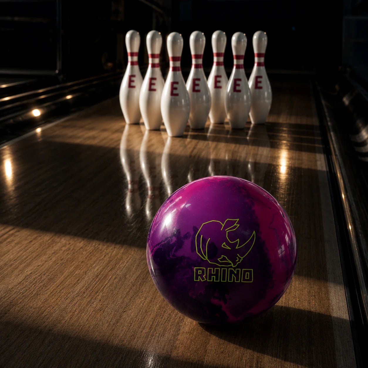 Kula BRUNSWICK RHINO PURPLE PINK BERRY - Bowling Stars