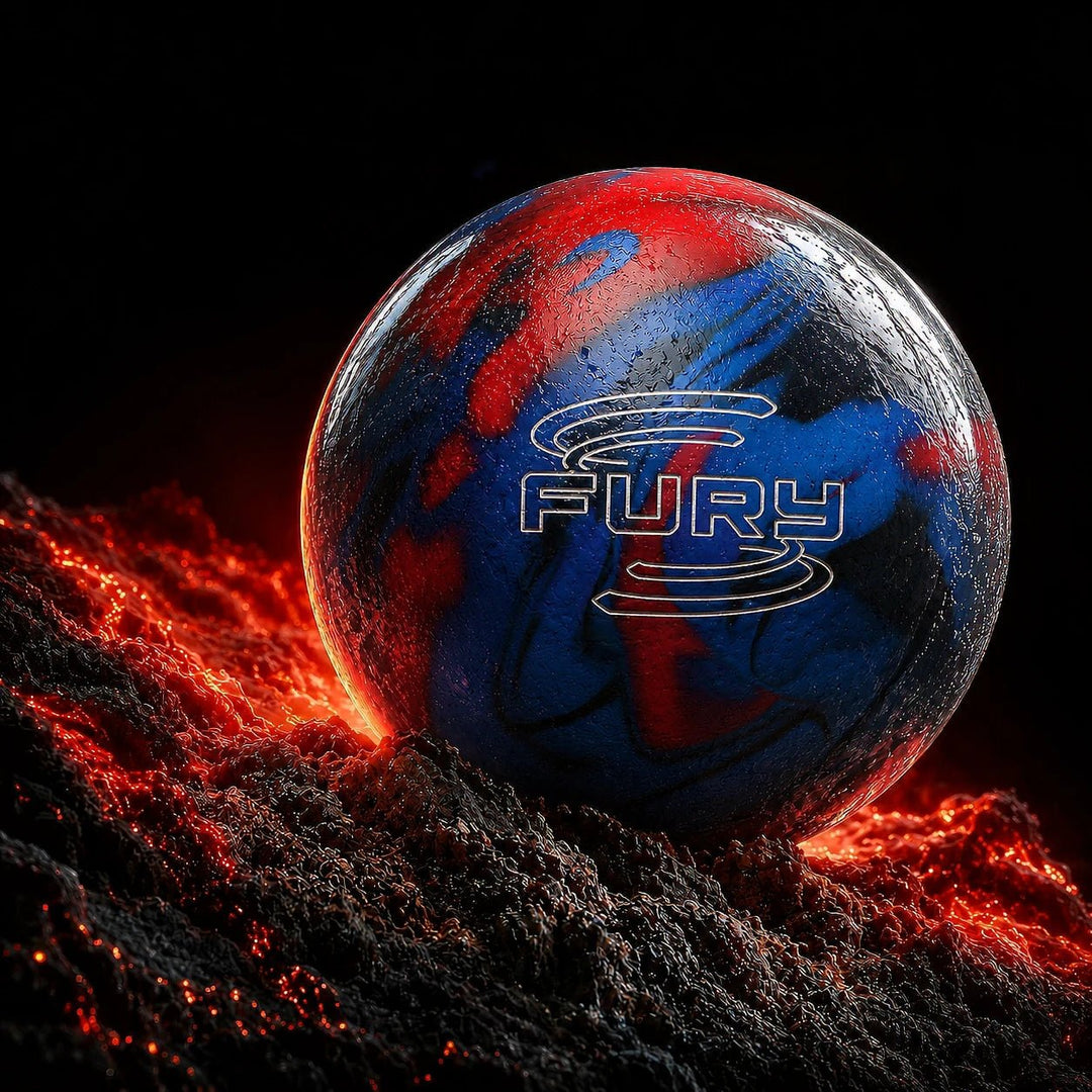Bal FURY RED/BLUE/BLACK - Bowling Stars