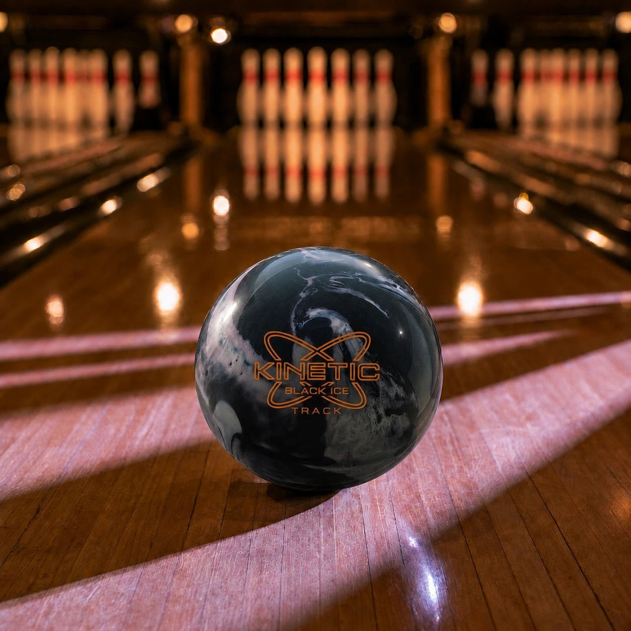 Boule KINETIC BLACK ICE TRACK - Bowling Stars