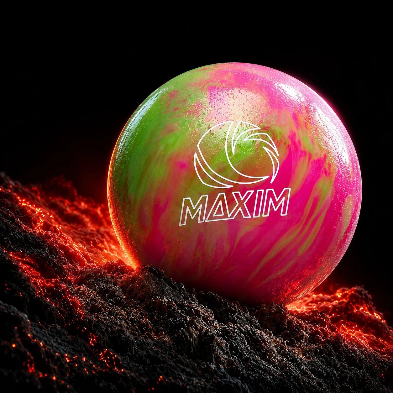 Kula MAXIM PINK LIMEADE EBONITE - Bowling Stars