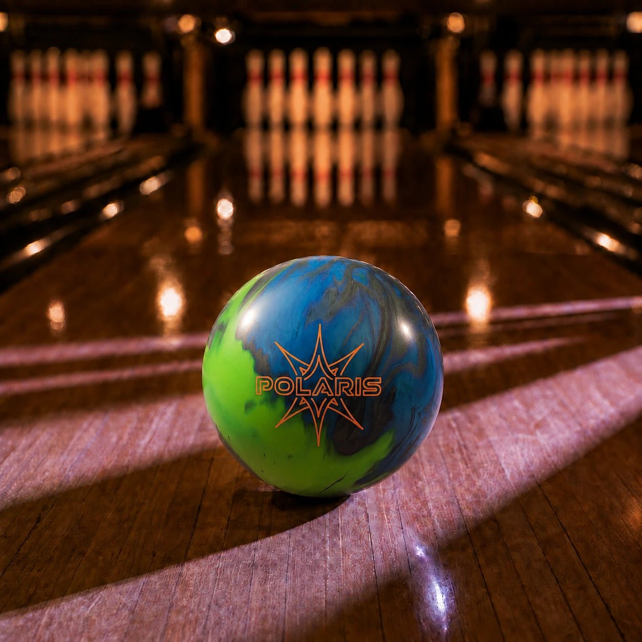 Boule POLARIS HYBRID EBONITE - Bowling Stars