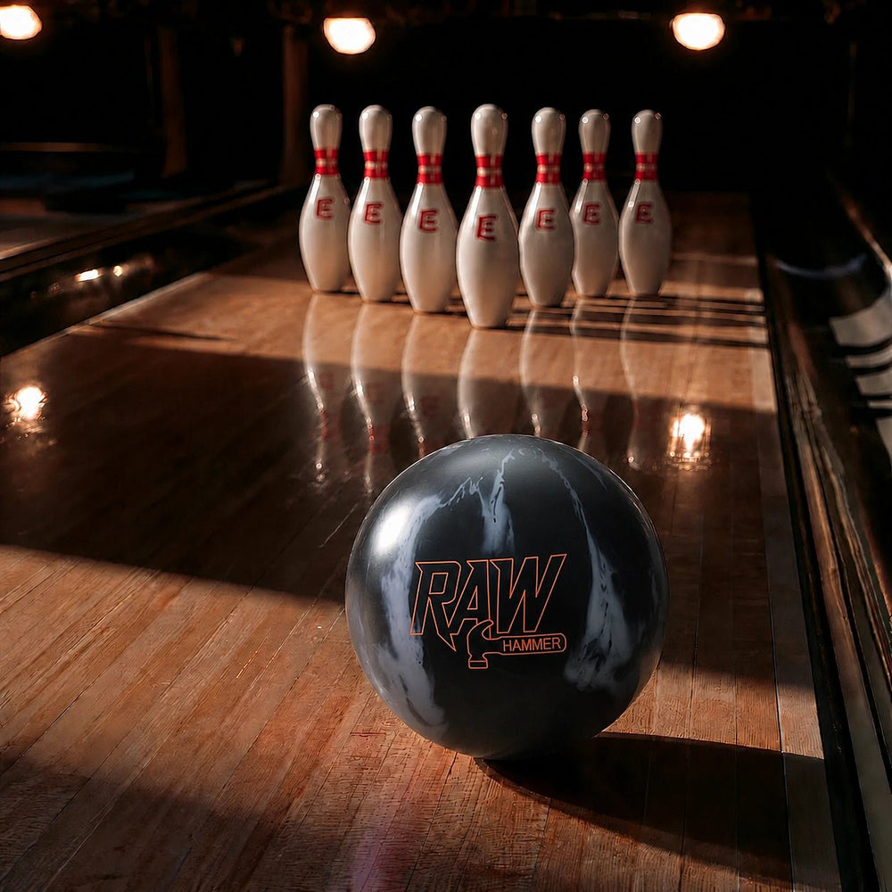 Bal RAW BLACK/GREY HAMMER - Bowling Stars