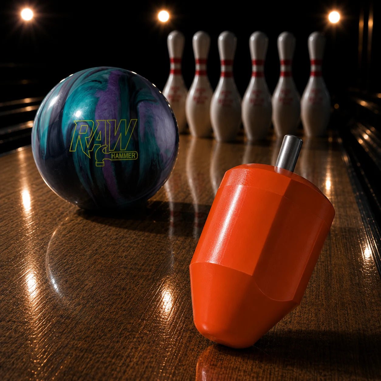 Kula RAW Czarny/Fioletowy/Morski - Bowling Stars