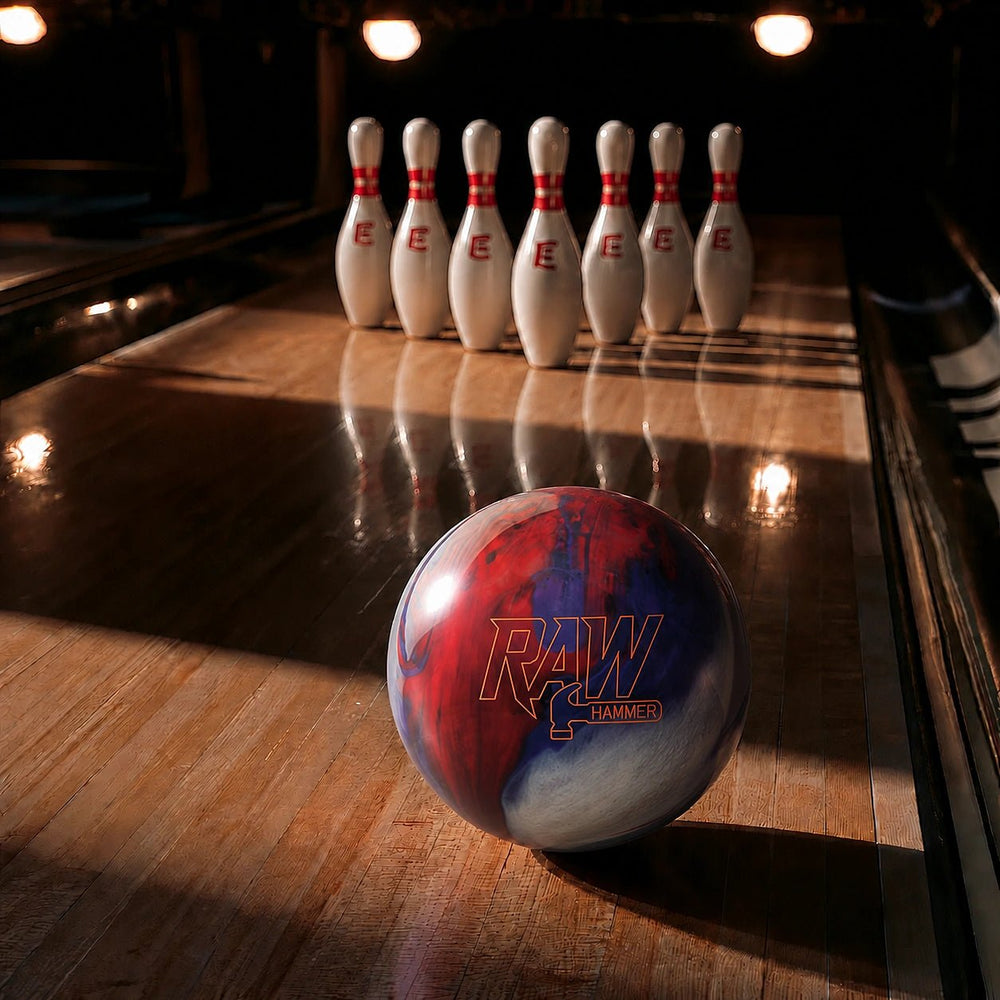 Bal RAW RED/WHITE/PURPLE - Bowling Stars