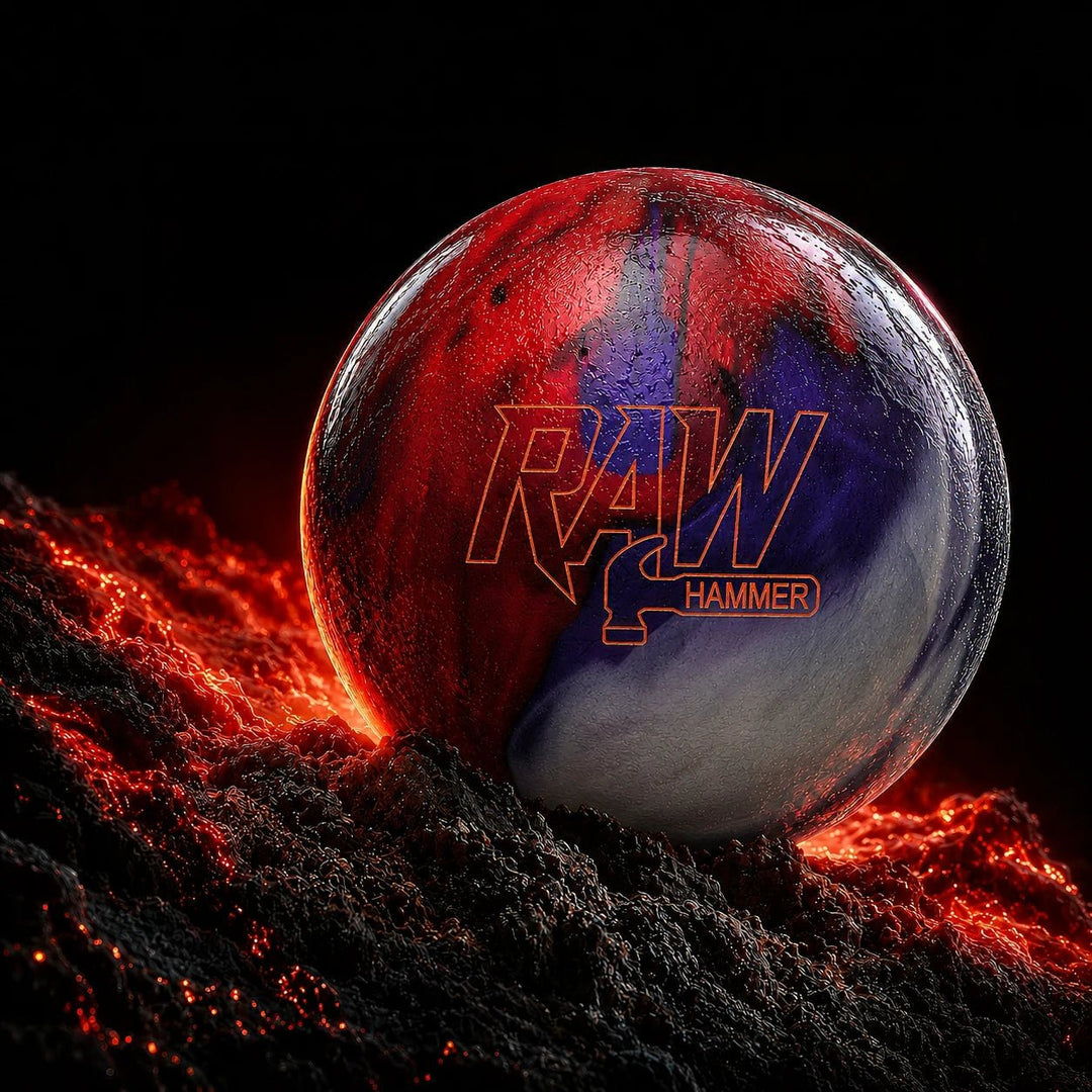 Bal RAW RED/WHITE/PURPLE - Bowling Stars