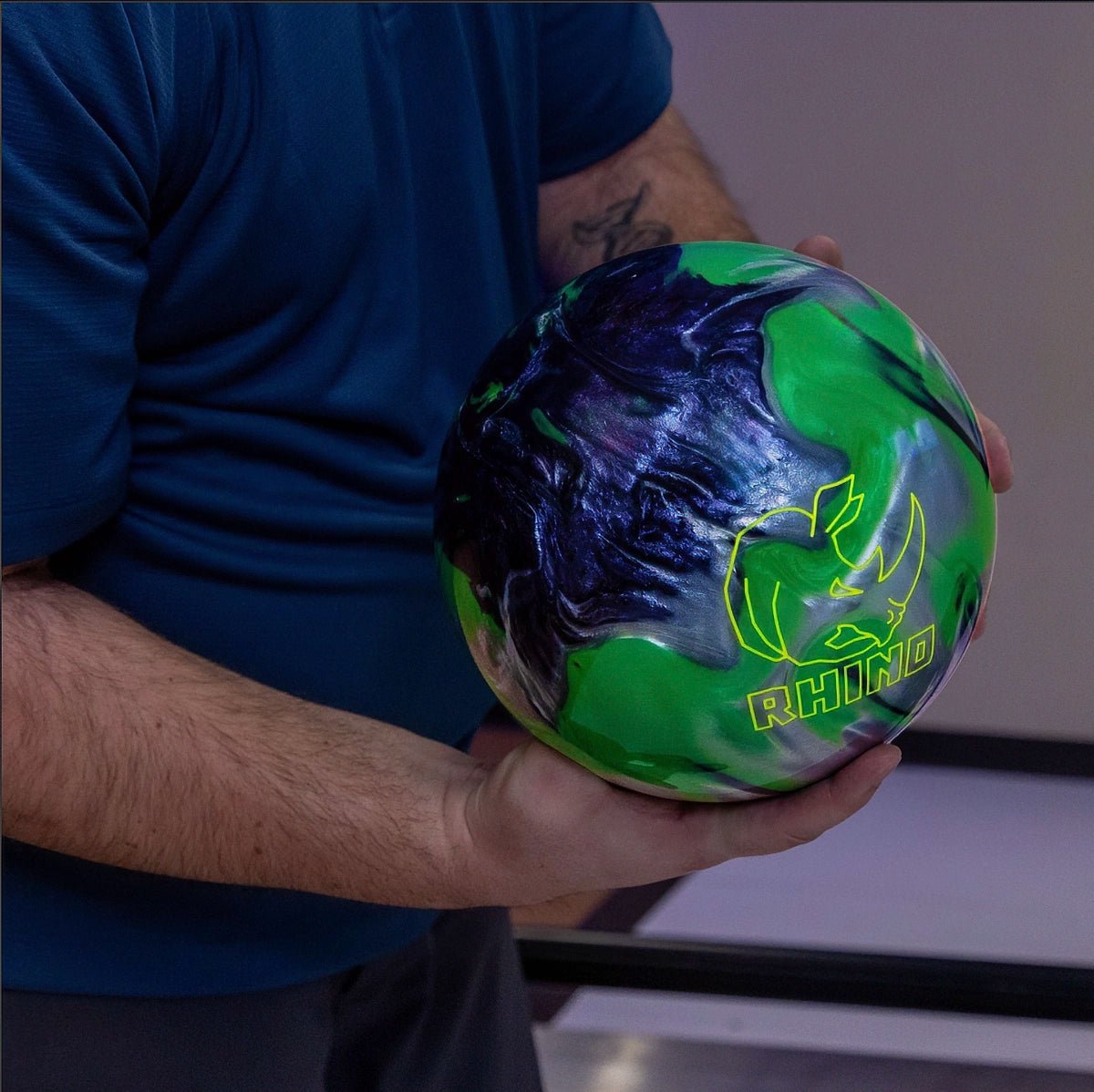 Kula RHINO CARBON/LIME/SREBRNY - Bowling Stars