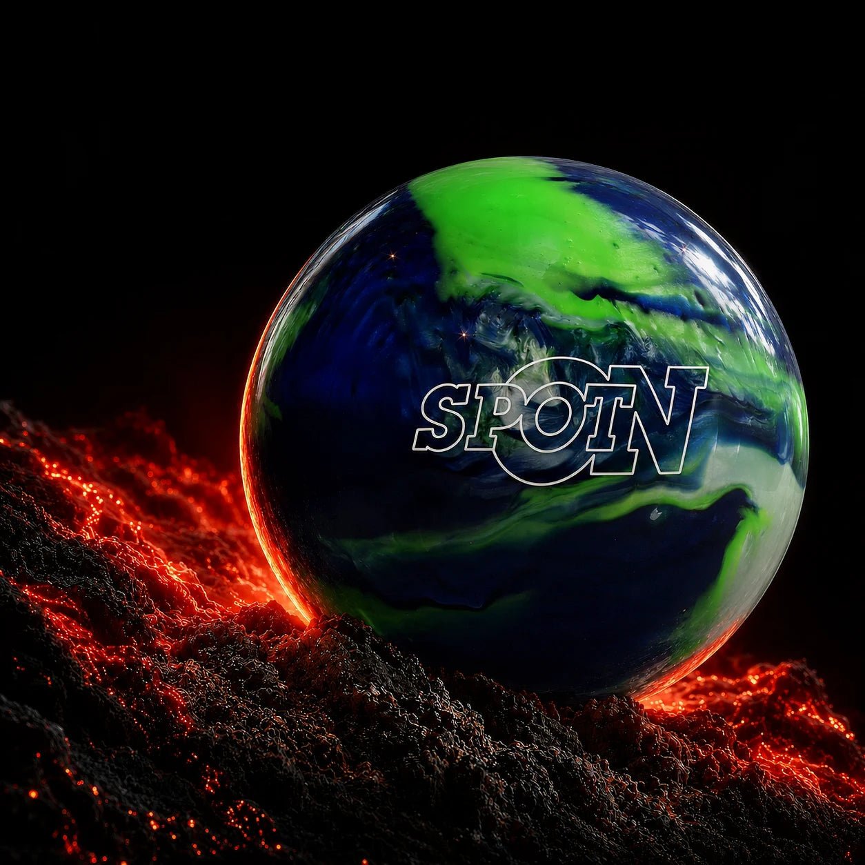 Kula STORM SPOT ON - BLU/GRN/SIL - Bowling Stars
