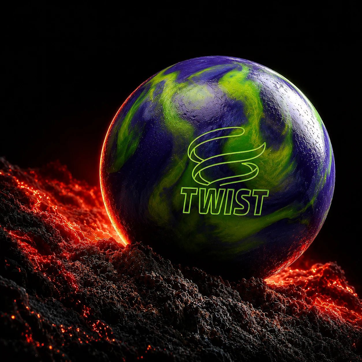 Kula TWIST LAVENDER/LIME BRUNSWICK - Bowling Stars