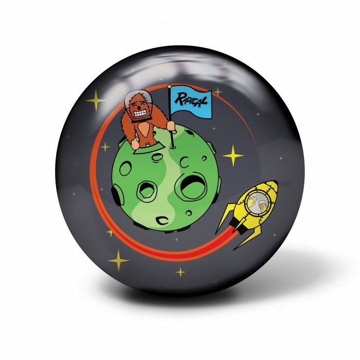 Kula Viz-A-Ball Astro-Nuts Radical - Bowling Stars
