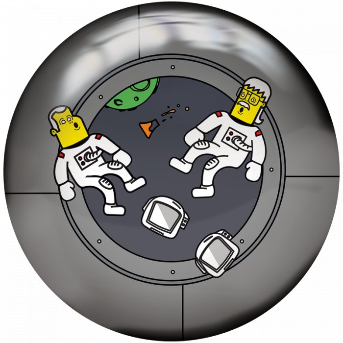 Kula Viz-A-Ball Astro-Nuts Radical - Bowling Stars