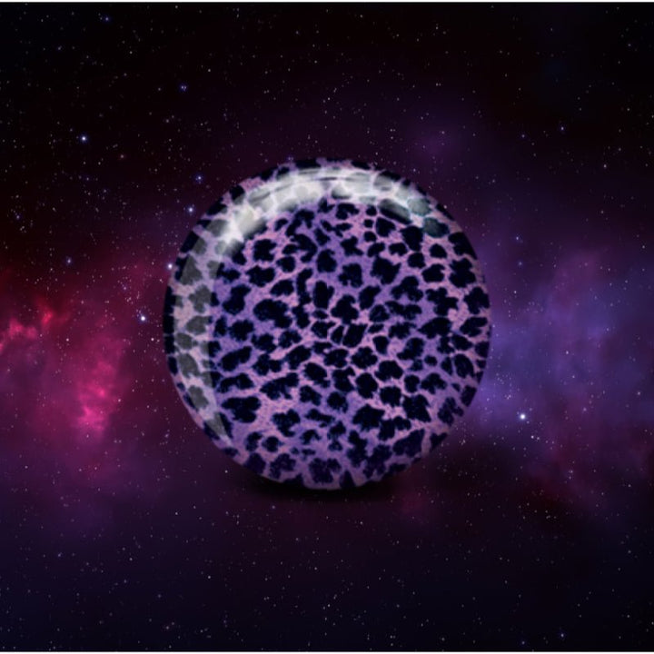 Bal Viz-A-Ball Purple Cheetah - Bowling Stars