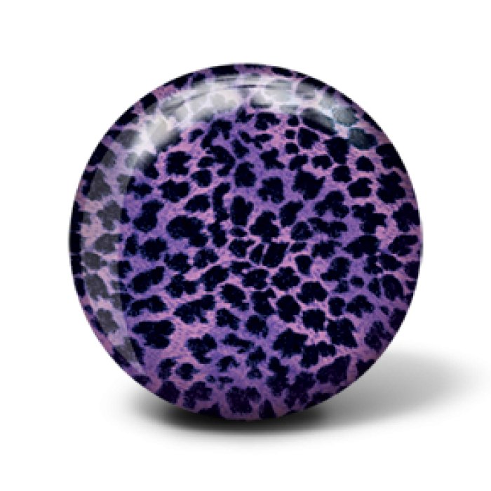 Bal Viz-A-Ball Purple Cheetah - Bowling Stars