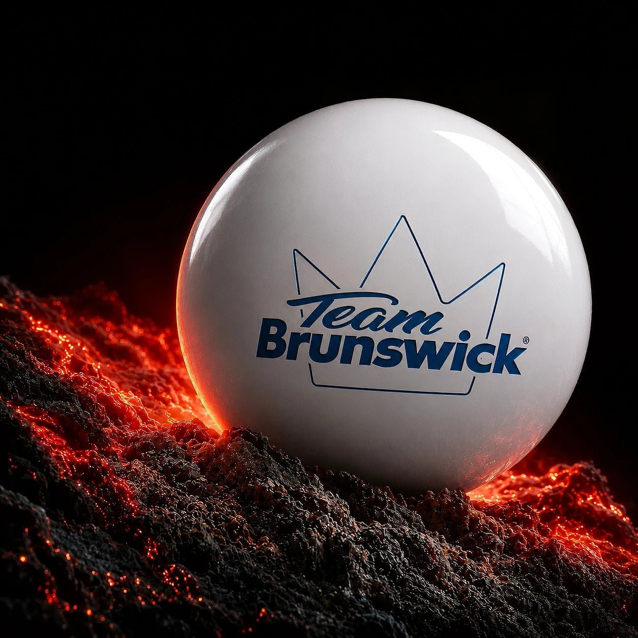 Bal VIZ-A-BALL TEAM BRUNSWICK WHITE - Bowling Stars