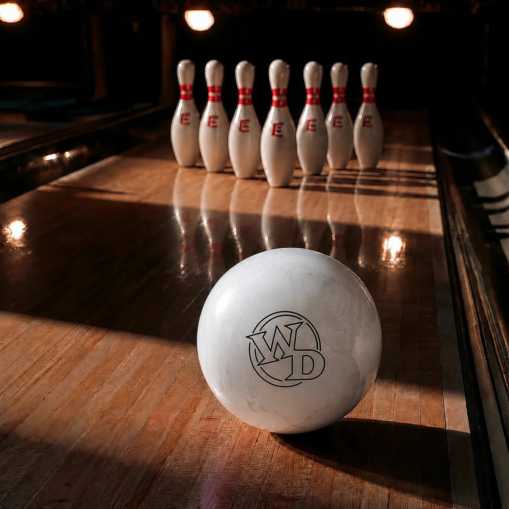 Bal WHITE DOT DIAMOND COLUMBIA - Bowling Stars