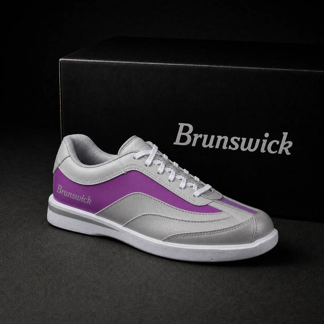 Buty do gry w kręgle FlexMyst White/Black - Bowling Stars