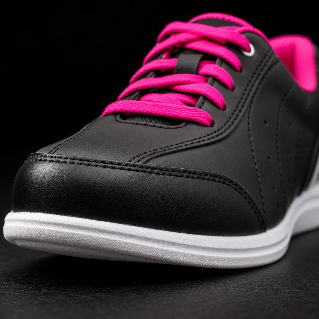 Chaussure bowling Glide chic noir/rose - Bowling Stars