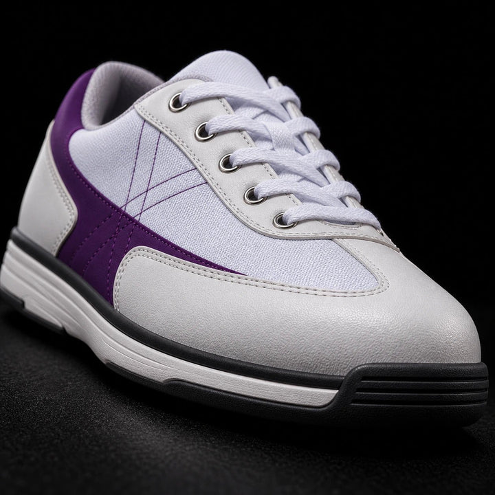 Chaussure bowling KR Elevate Blanc et Violet - Bowling Stars