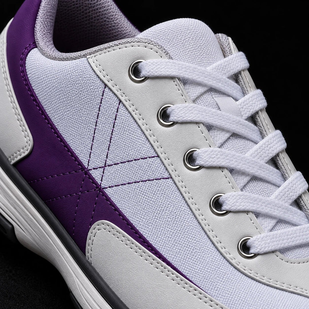 Chaussure bowling KR Elevate Blanc et Violet - Bowling Stars