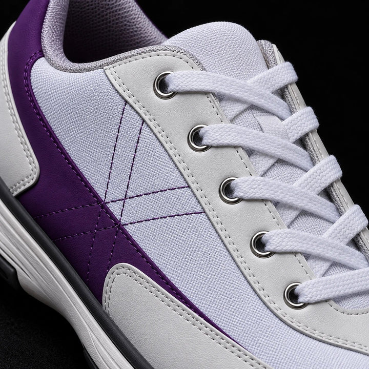 Chaussure bowling KR Elevate Blanc et Violet - Bowling Stars
