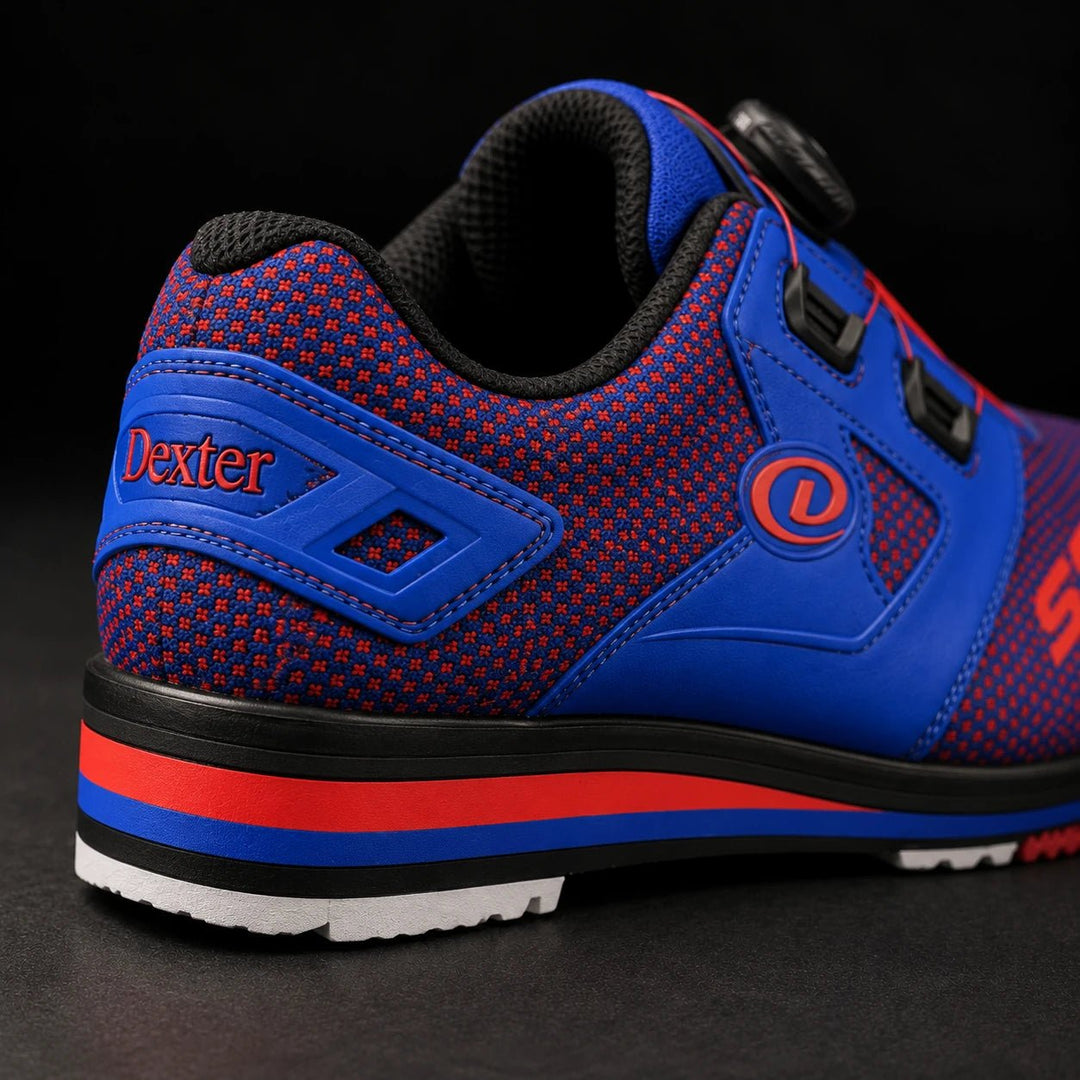 Chaussure de Bowling Dynapower sst 8 boa bleu/rouge - Bowling Stars