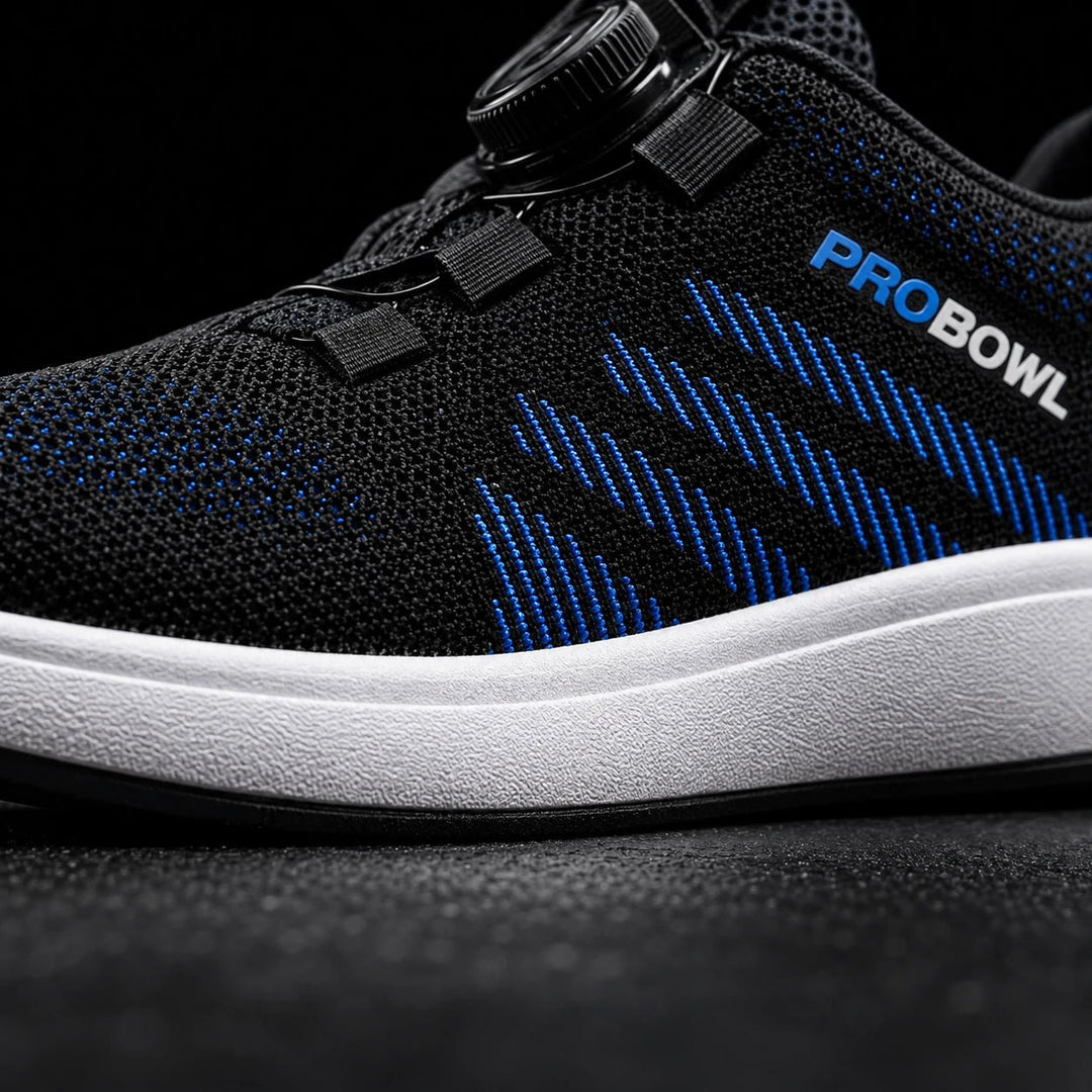 Chaussure de bowling Elite Stride Pro Black/Blue - Bowling Stars