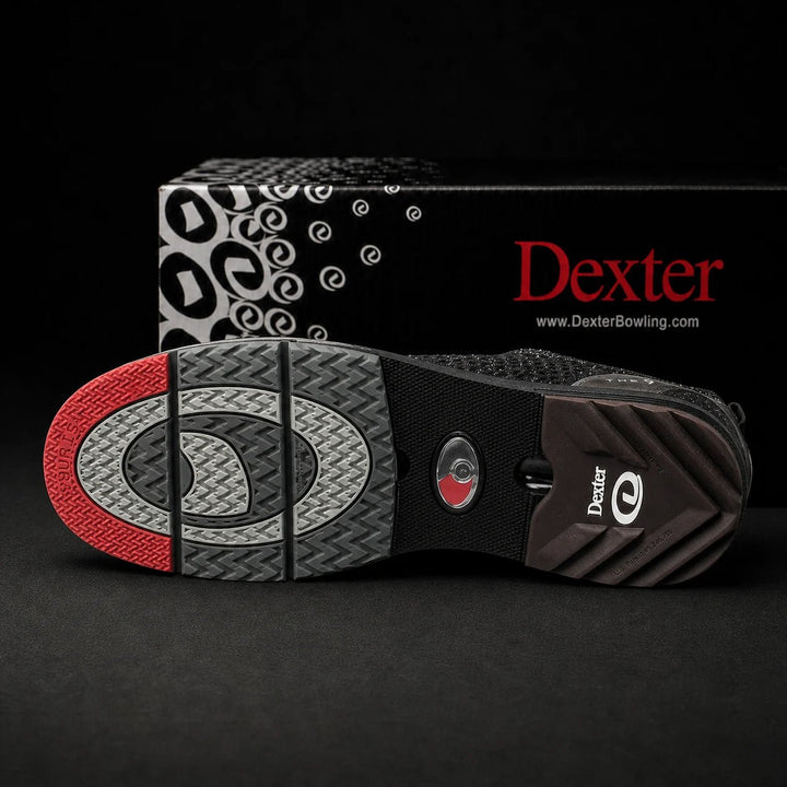 Buty do kręgli Flexi9 Knit w kolorze czarno-srebrnym - Bowling Stars