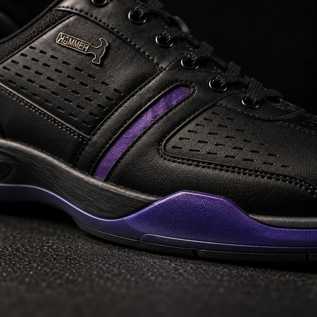 Chaussure de bowling Hammer Elite Noir/Violet - Bowling Stars