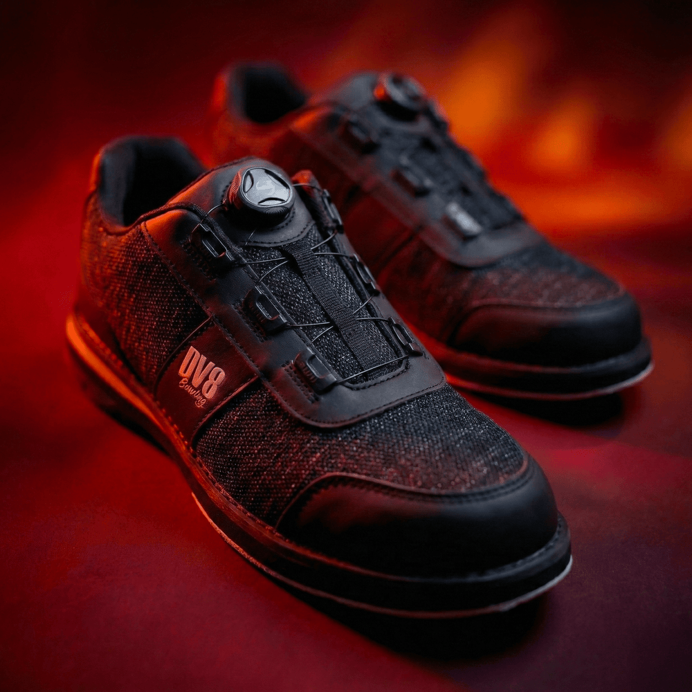Chaussure de bowling MEN'S DV8 BLACK DISC LACING - Bowling Stars
