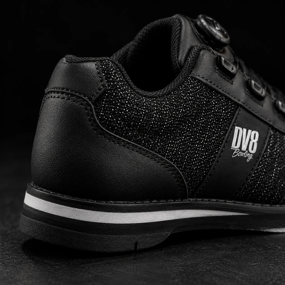 Chaussure de bowling MEN'S DV8 BLACK DISC LACING - Bowling Stars