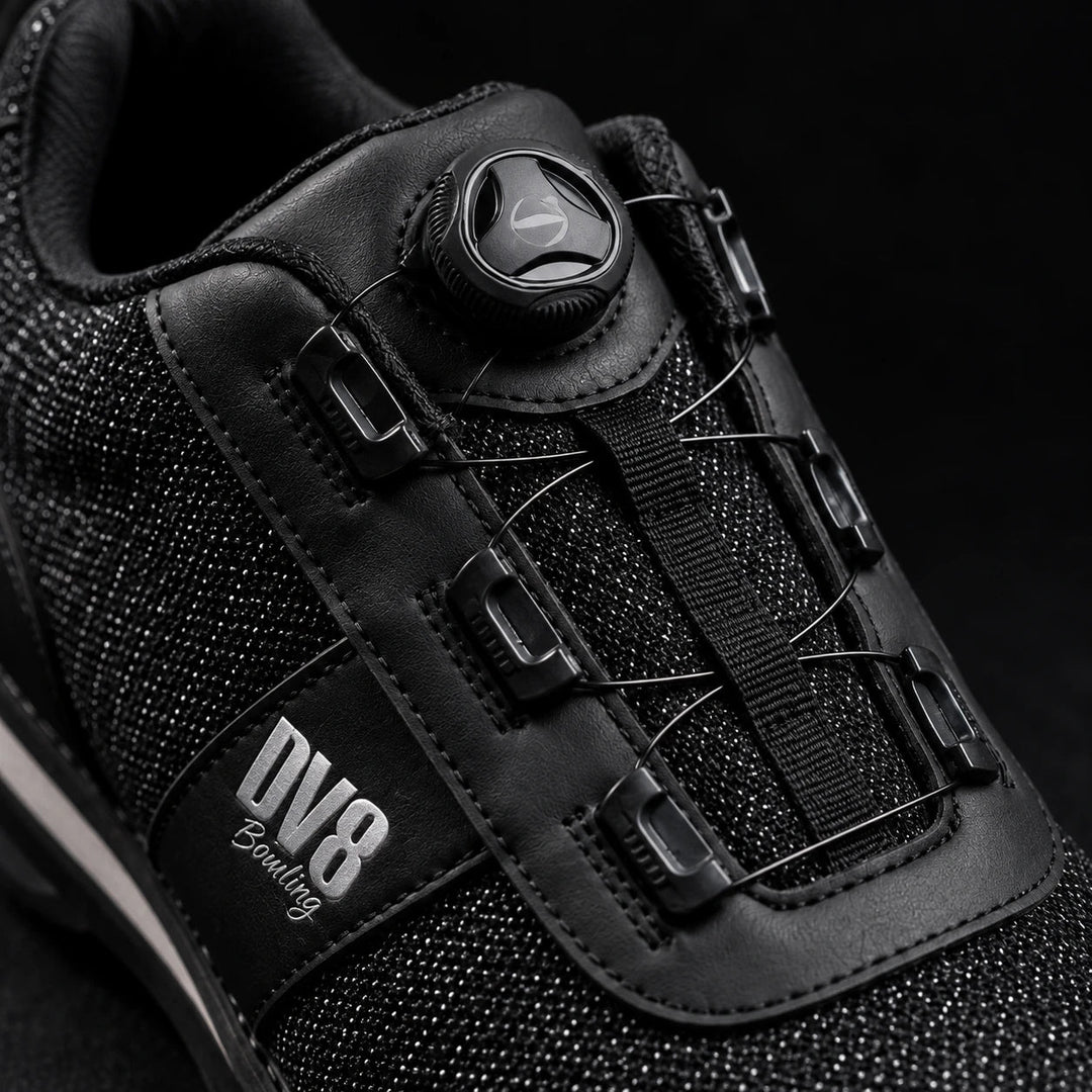 Chaussure de bowling MEN'S DV8 BLACK DISC LACING - Bowling Stars