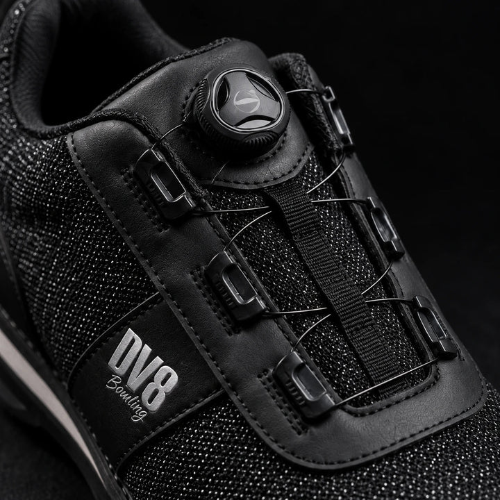 Chaussure de bowling MEN'S DV8 BLACK DISC LACING - Bowling Stars