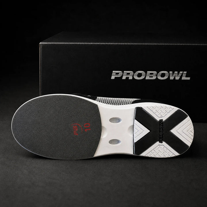 Buty do kręgli Strikeflow Stelo czarno-białe - Bowling Stars