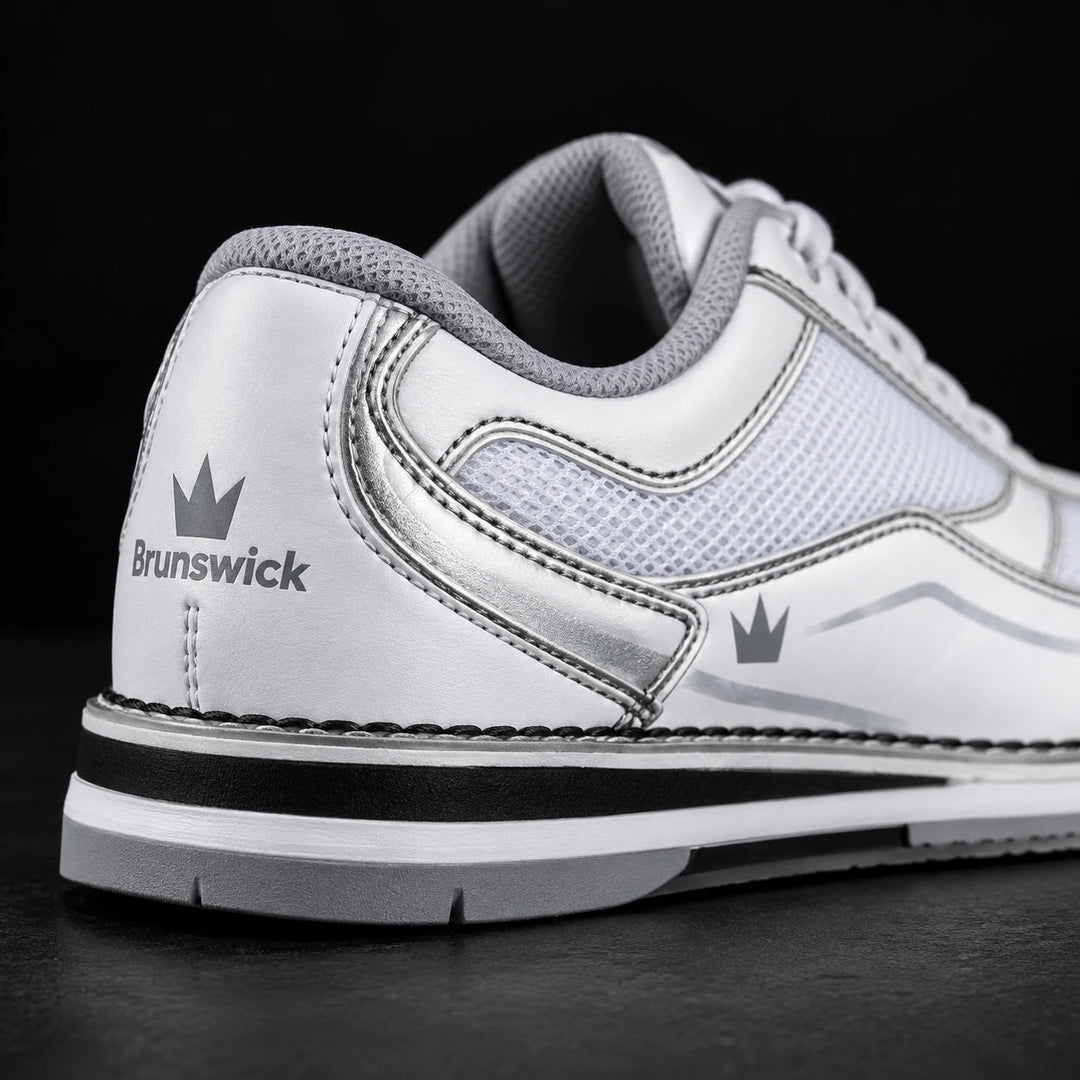 Chaussure de bowling Team Elite White/Silver - Bowling Stars