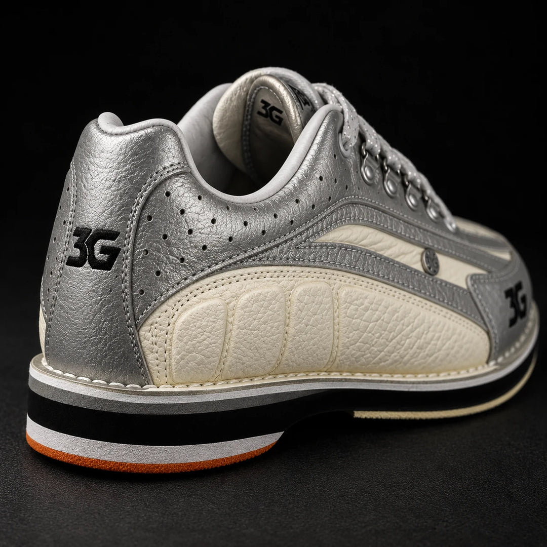 Chaussure de Bowling Ultraprecision tour blanc/argent - Bowling Stars