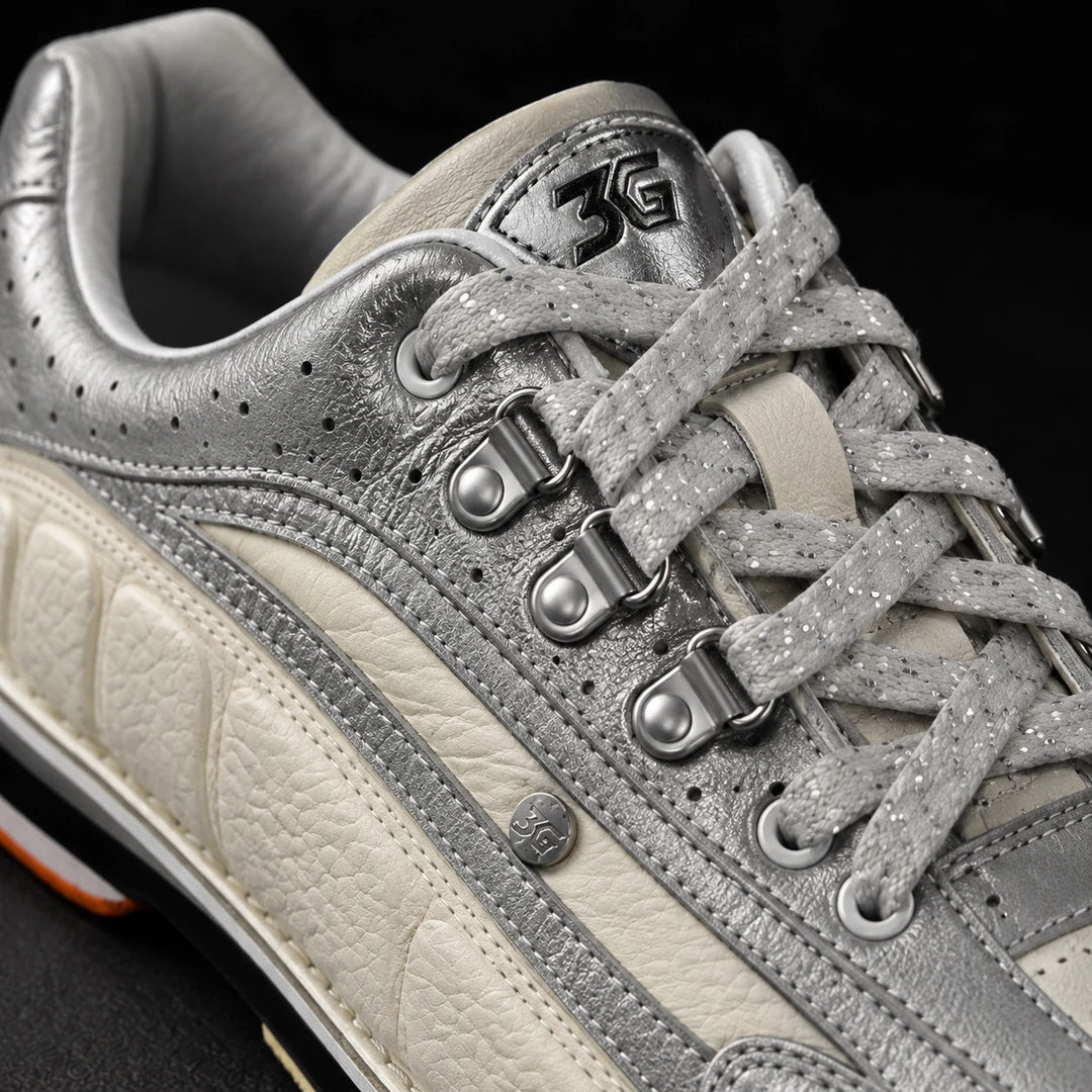 Chaussure de Bowling Ultraprecision tour blanc/argent - Bowling Stars