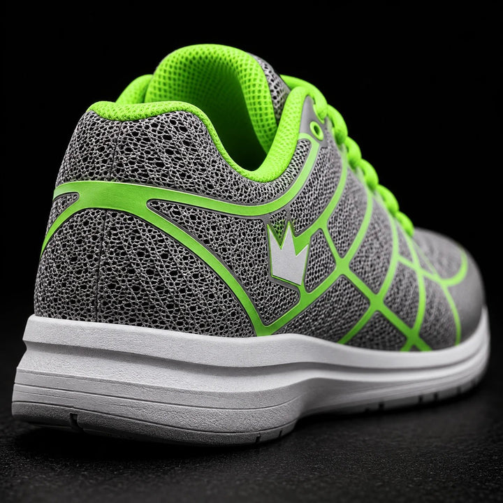 Chaussure de Bowling Velocity Glow Grey/Lime - Bowling Stars