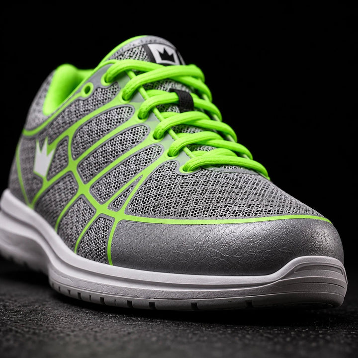 Chaussure de Bowling Velocity Glow Grey/Lime - Bowling Stars