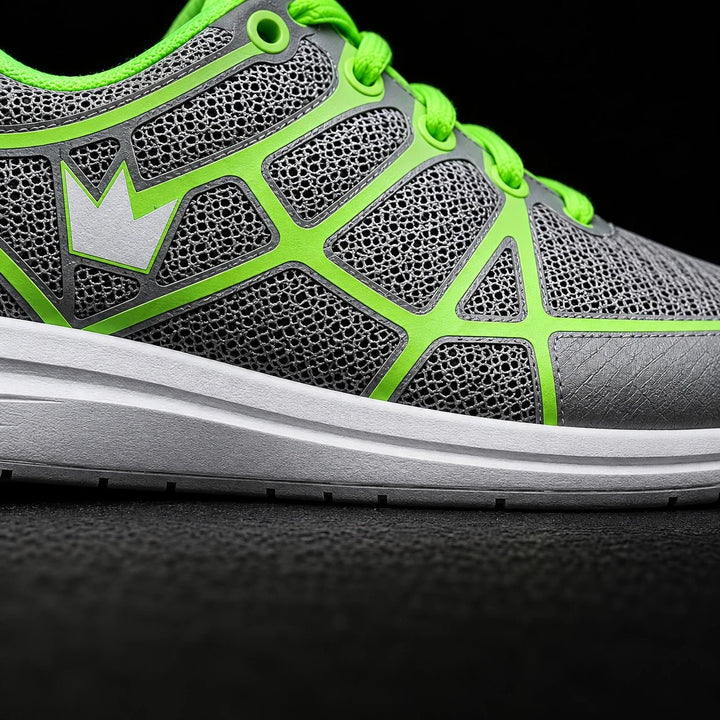 Chaussure de Bowling Velocity Glow Grey/Lime - Bowling Stars