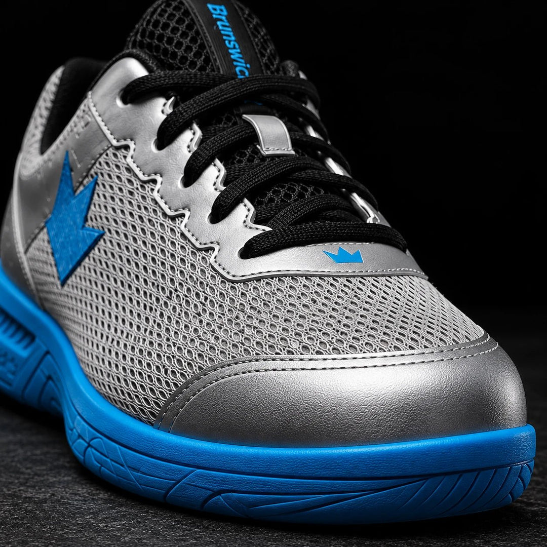 Chaussure de Bowling Velocity Silver/Sky Blue - Bowling Stars