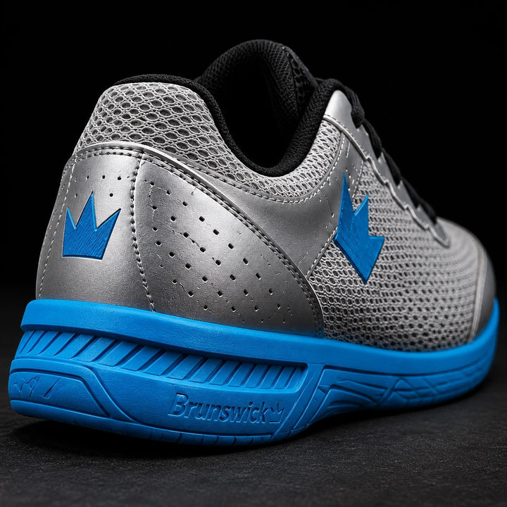 Chaussure de Bowling Velocity Silver/Sky Blue - Bowling Stars
