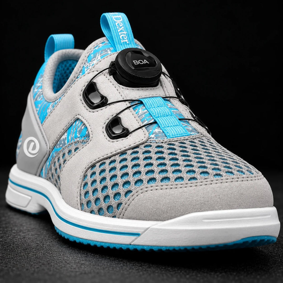 Chaussures de bowling Performance Éclair Gris/Bleu - Bowling Stars
