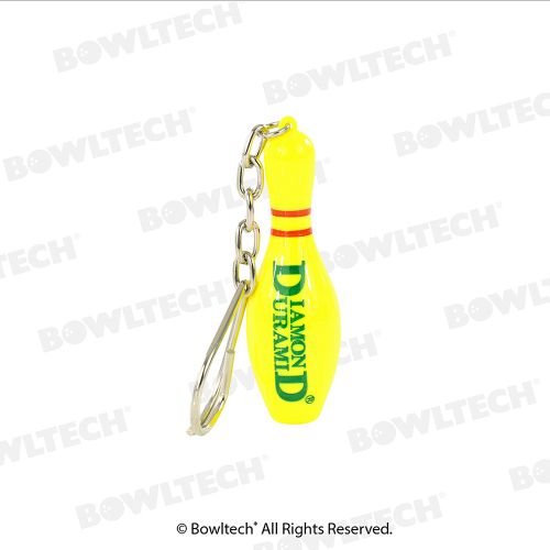 DD PIN SLEUTELHANGER GEEL - Bowling Stars